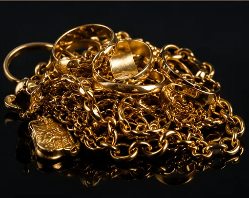 Anéis e alianças de ouro